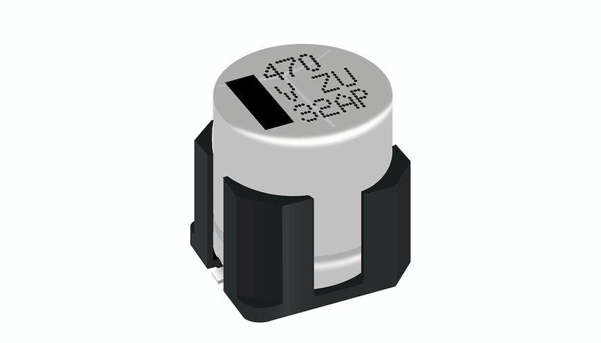 New polymer hybrid capacitors offer superior ripple current handling, largest capacitance, and lowest ESR values